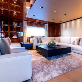 UPPER DECK INDOOR LOUNGE