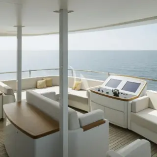AMIKA - Sun deck, facing forward-*Photo of new layout available soon