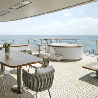 AMIKA - Upper deck aft-*Photo of new layout available soon
