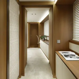 AMIKA - Main deck leading to Owner's stateroom