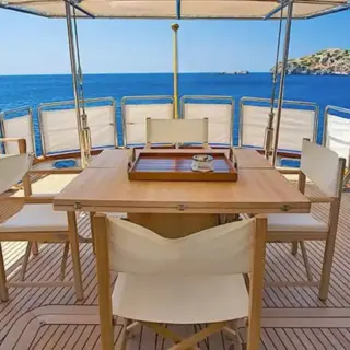 ALTHEA - Deck Dining Area