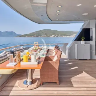 Aft deck