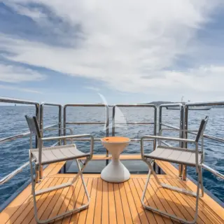 Master private balcony