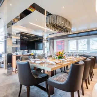 Main deck dining area