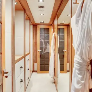 Master cabin wardrobe