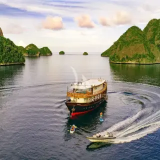 At anchor