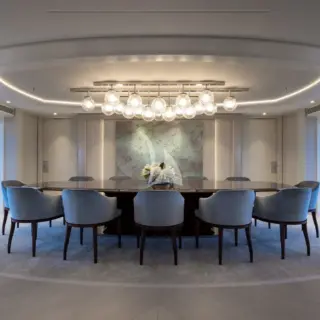 Main deck dining area