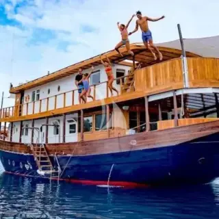 At anchor