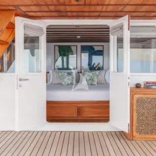 Master Cabin front view