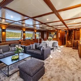 Salon side view