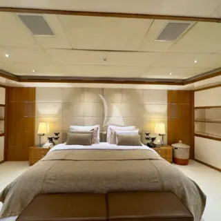 Master Cabin with his & hers en suite facilities