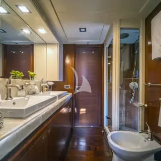 SEVENTH SENSE master stateroom ensuite with shower
