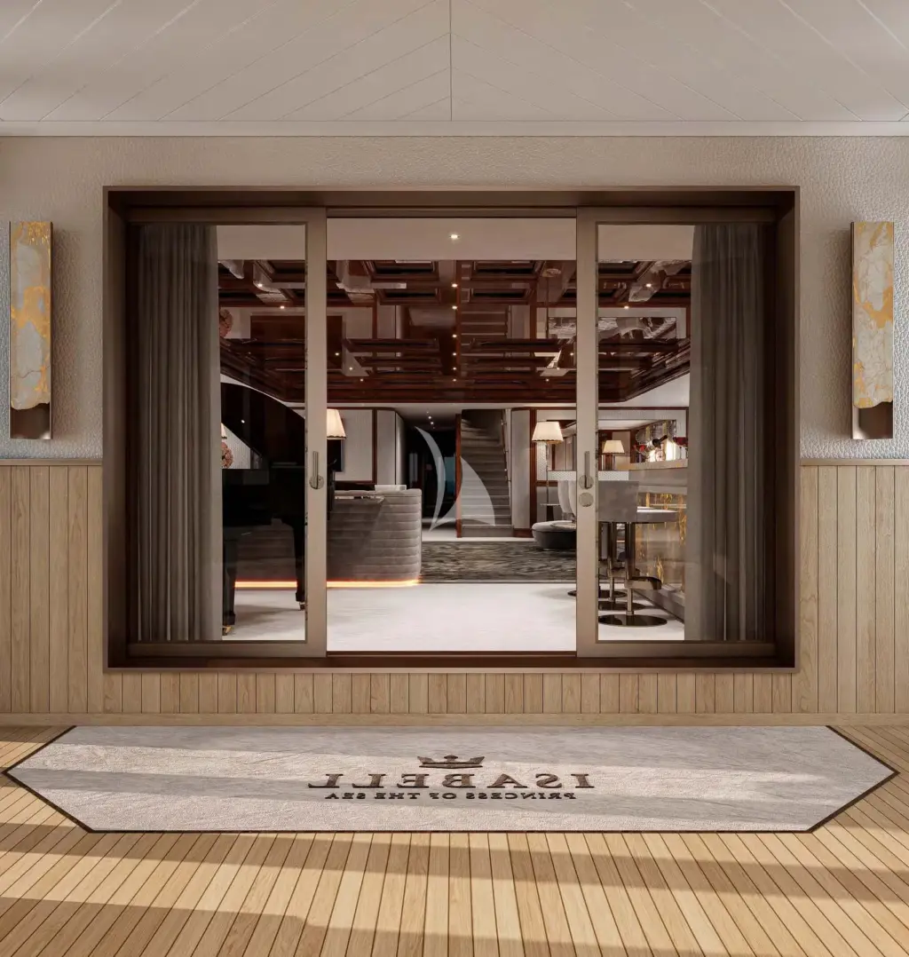 ISABELL PRINCESS OF THE SEA - Main deck (rendering)