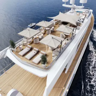 ISABELL PRINCESS OF THE SEA - Sundeck (Rendering)