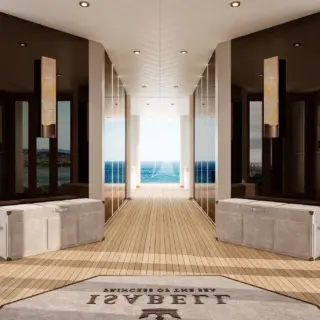 ISABELL PRINCESS OF THE SEA - Main deck (rendering)