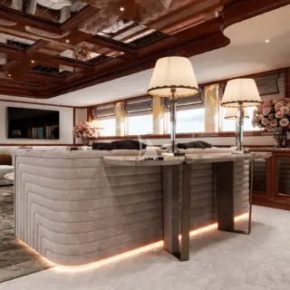 ISABELL PRINCESS OF THE SEA - Main salon (rendering)
