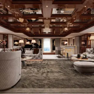 ISABELL PRINCESS OF THE SEA - Main salon (rendering)