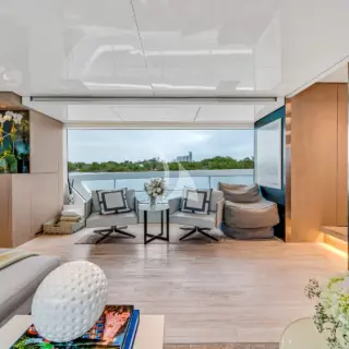 Main Salon, view port