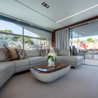Main Salon Looking Aft