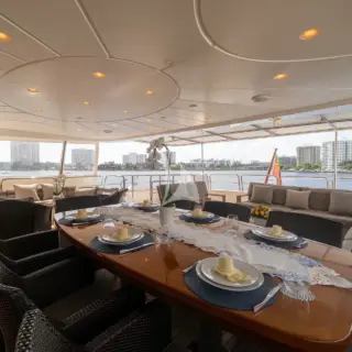 Boat Deck Dining Area