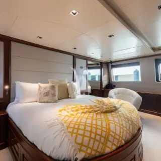 Main Deck Full Beam Master Stateroom