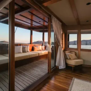 Master stateroom private terrace