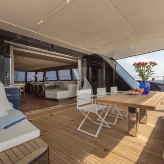 Aft deck