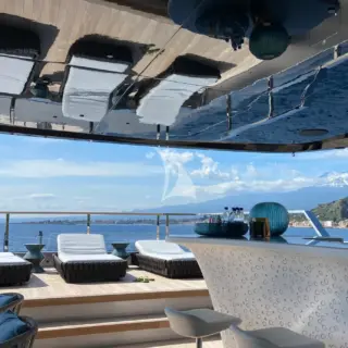 Sundeck lounging