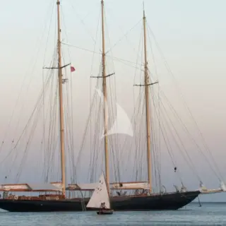 ATLANTIC at anchor