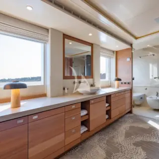 Master bathroom - His