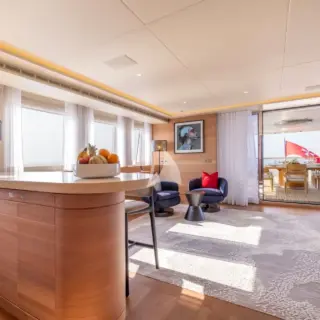 Upper deck lounge