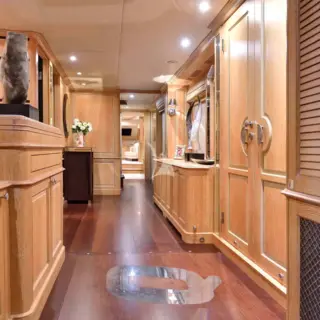 Main salon corridor