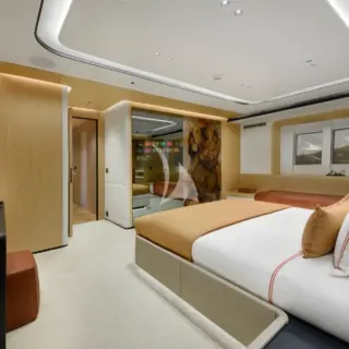LADY LUNA - Master Stateroom - Looking Aft