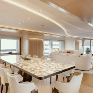 Main deck dining area 