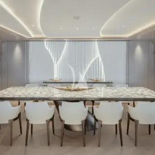 Main deck dining area 