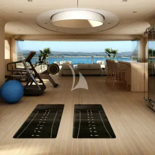 Gym at sundeck