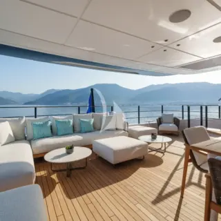 Bridge deck seating