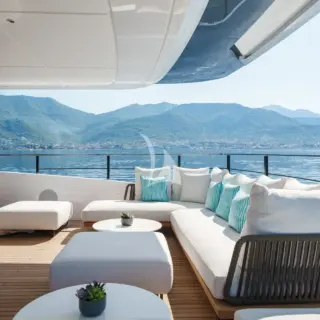 Bridge deck seating