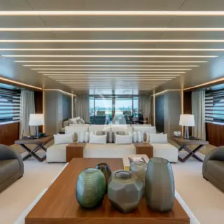 Main Salon Looking Aft