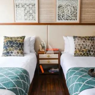 Veranda Deck Twin Stateroom