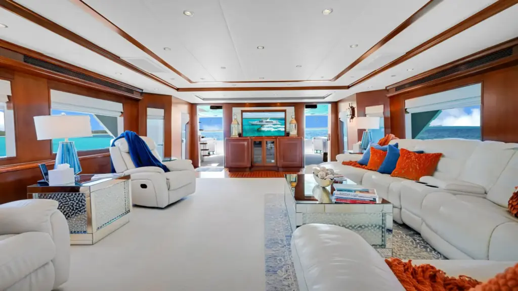 ESCAPE - Main Salon Looking Aft