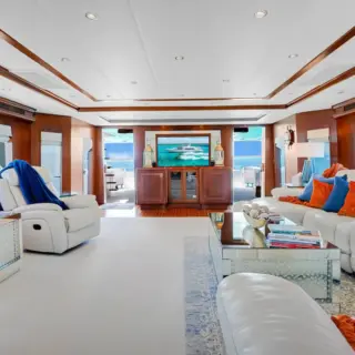Main Salon Looking Aft