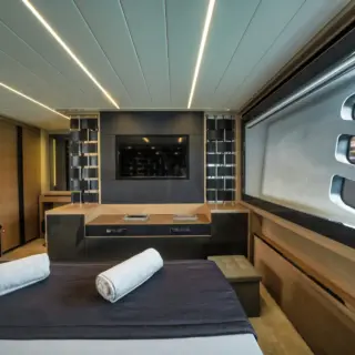 VELES Pershing 70'VELES Pershing 70' Master Cabin