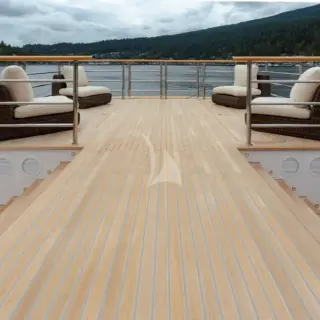 Main deck aft seating area