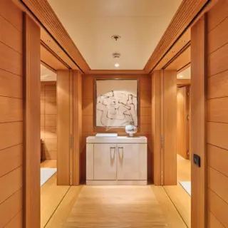 Main deck master cabin lobby