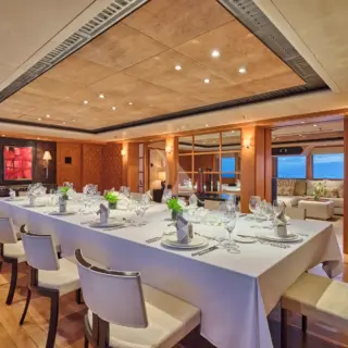 Main deck dining area