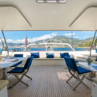 Aft deck