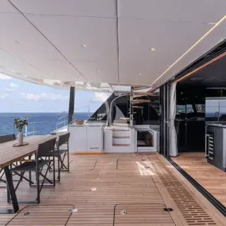 Aft deck