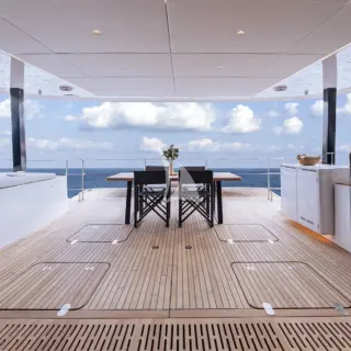 Aft deck