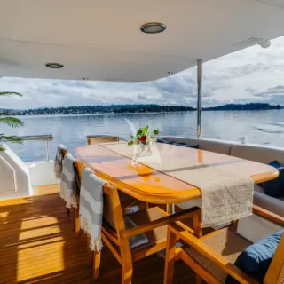 Aft Deck Dining